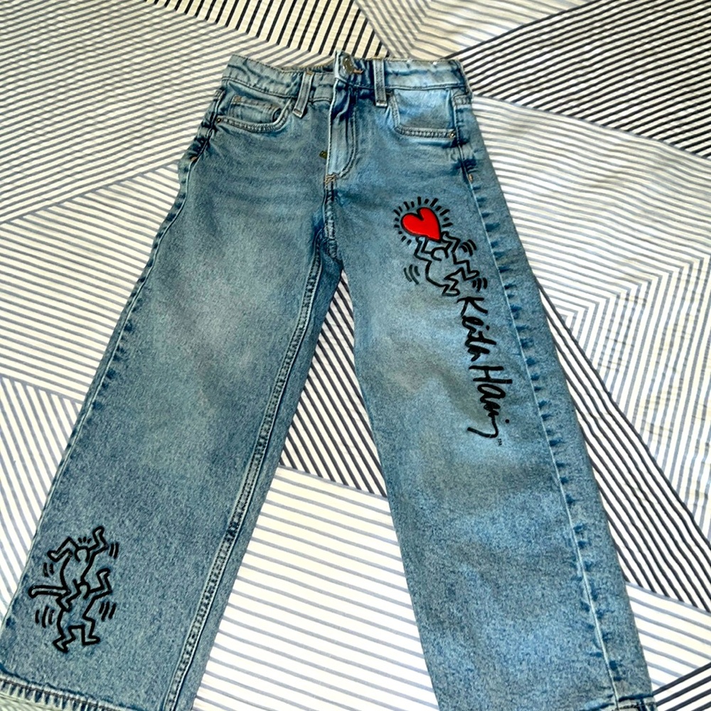 Wide/Coupe stretch jeans (6yrs)